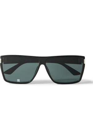 Saint Laurent Square-Frame Acetate Sunglasses - Men