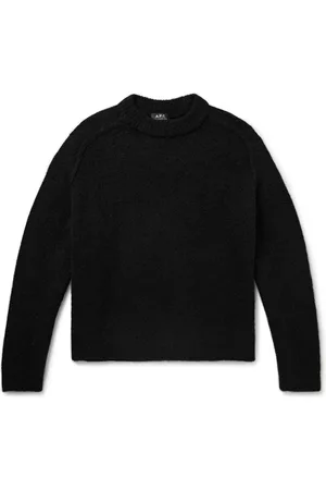 A.P.C. Tyler Alpaca-Blend Mock-Neck Sweater - Men - - XL
