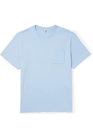 Loewe Logo-Embroidered Cotton-Jersey T-Shirt - Men - - XS