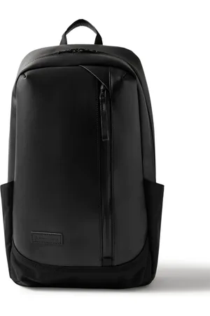 Master Slick Logo-Appliqu??d Leather and CORDURA?? Ballistic Nylon Backpack - Men