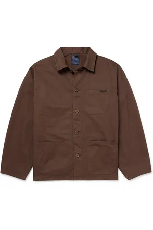 Nudie Jeans Buddy Herringbone Organic Cotton-Twill Shirt Jacket - Men - - M