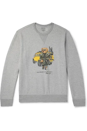 Ralph Lauren Logo-Print Cotton-Blend Jersey Sweatshirt - Men - - L
