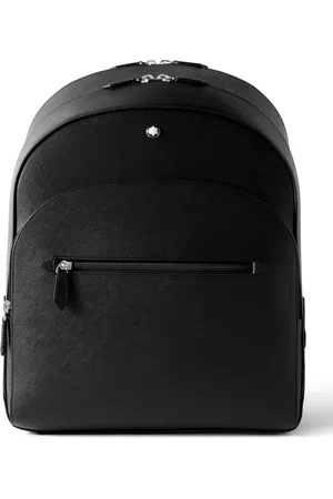Montblanc Sartorial Large Cross-Grain Leather Backpack - Men