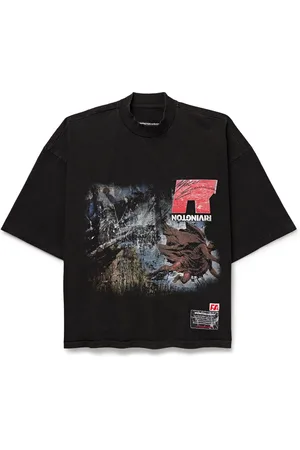 RRR-123 It Was Written Logo-Print Cotton-Jersey T-Shirt - Men - - XL