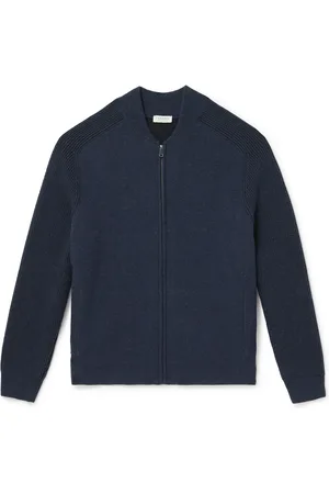 Sunspel Ribbed Wool Bomber Jacket - Men - - L
