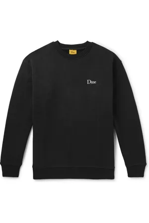 DIME Logo-Embroidered Cotton-Jersey Sweatshirt - Men - - XL