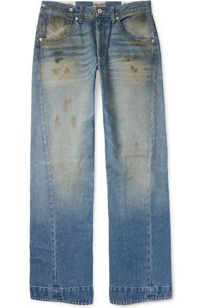 GALLERY DEPT. Zip Straight-Leg Distressed Jeans - Men - - UK/US 32