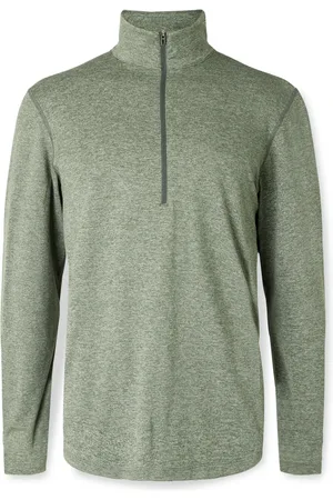 Lululemon Slim-Fit Stretch Recycled-Jersey Half-Zip Top - Men - - S
