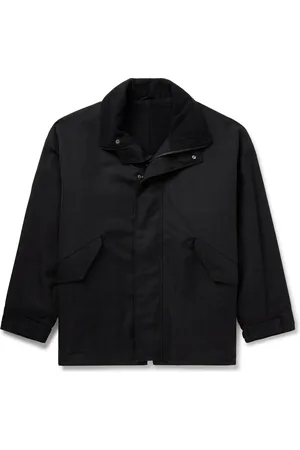 Kaptain Sunshine Short Mil Nylon-Gabardine Jacket - Men - - 40