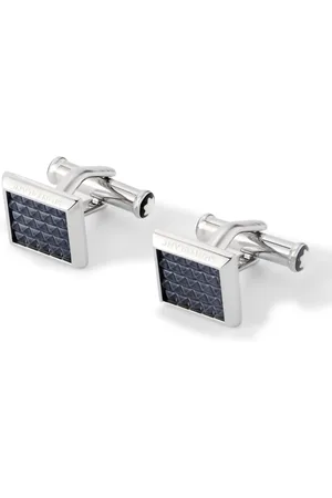 Montblanc Meisterst??ck Lacquered Stainless Steel Cufflinks - Men