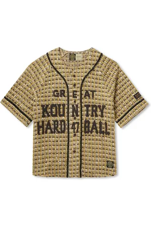 KAPITAL Great Kountry Appliqu??d Tweed Shirt - Men