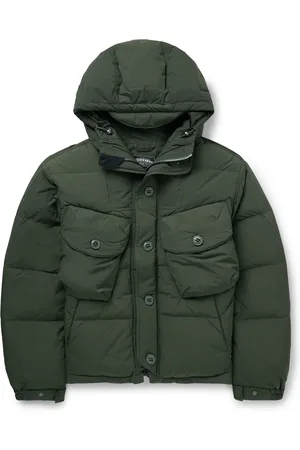 FrizmWORKS Slim-Fit Quilted Nylon Down Hooded Jacket - Men - - S