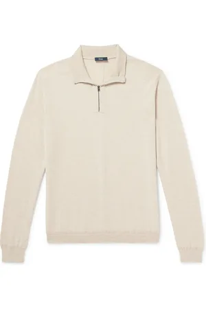 HERNO Virgin Wool Half-Zip Sweater - Men - - IT 50