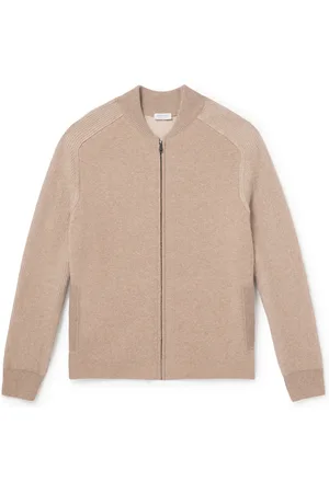 Sunspel Ribbed Wool Bomber Jacket - Men - - S