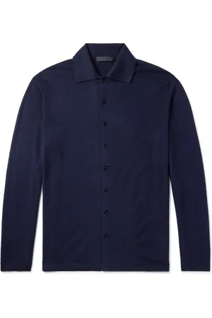 Saman Amel Carlo Cashmere and Silk-Blend Shirt - Men - - IT 54