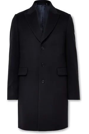 Paul Smith Slim-Fit Wool and Cashmere-Blend Felt Coat - Men - - 40