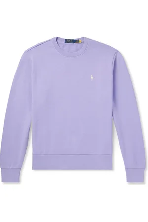 Ralph Lauren Logo-Embroidered Cotton-Jersey Sweatshirt - Men - - L