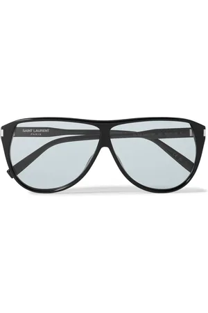 Saint Laurent Aviator-Style Acetate Sunglasses - Men