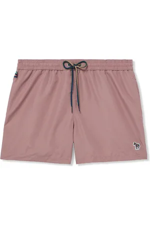 Paul Smith Logo-Appliqu??d Straight-Leg Mid-Length Recycled Swim Shorts - Men - - XL