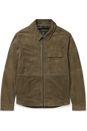 Belstaff Frame Suede Jacket - Men - - XL