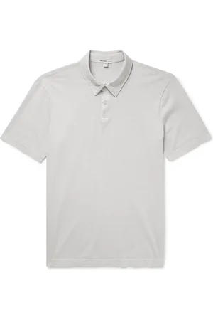 James Perse Slim-Fit Cotton-Jersey Polo Shirt - Men - - 3