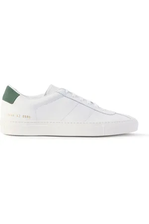 COMMON PROJECTS Tennis Suede-Trimmed Leather Sneakers - Men - - EU 44