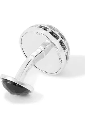 Montblanc Meisterst??ck Igloo and Onyx Cufflinks - Men