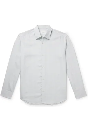 NN.07 Freddy 5330 Striped Lyocell-Blend Shirt - Men - - S