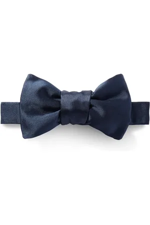 Charvet Pre-Tied Silk-Satin Bow Tie - Men