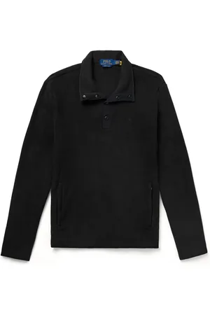 Ralph Lauren Recycled-Fleece Half-Placket Sweatshirt - Men - - S