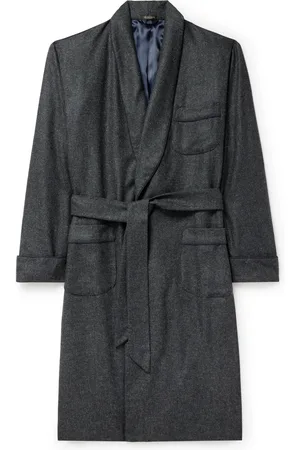 Rubinacci Wool and Cashmere-Blend Robe - Men - - S