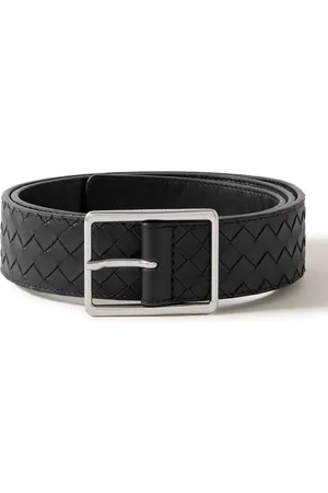 Bottega Veneta 3.5cm Intrecciato Leather Belt - Men - - EU 85