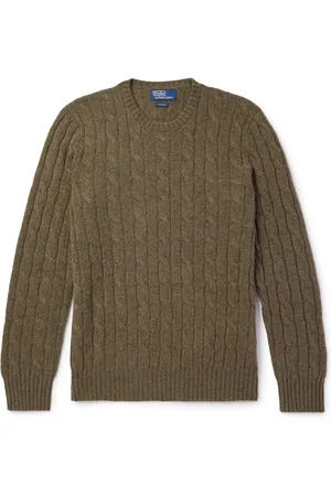 Ralph Lauren Cable-Knit Cashmere Sweater - Men - - L