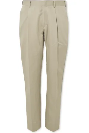 BRIONI Pienza Straight-Leg Linen and Cotton-Blend Trousers - Men - - IT 50
