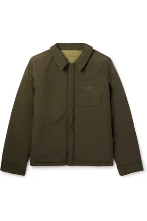 DIME Reversible Logo-Embroidered Padded Shell Jacket - Men - - M