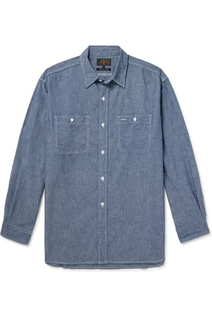 Beams Cotton-Chambray Shirt - Men - - XL