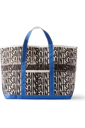 SAINT MXXXXXX Logo-Print Canvas Tote Bag - Men