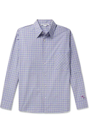 Acne Studios Sandrok Checked Cotton-Poplin Shirt - Men - - IT 54