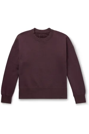 VISVIM Court Cotton-Blend Jersey Sweatshirt - Men - - 1