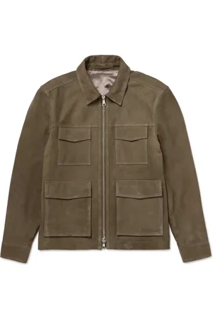 Mr P. Suede Jacket - Men - - XXL