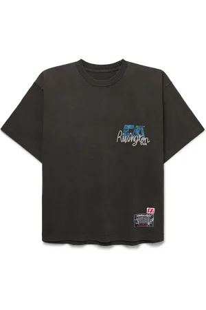 RRR-123 Mansion Printed Cotton-Jersey T-Shirt - Men - - L