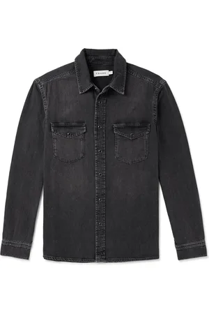 Frame Modern Western Denim Shirt - Men - - S