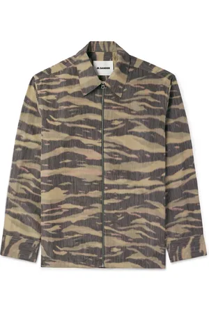 Jil Sander Camouflage-Print Shell Overshirt - Men - - IT 50