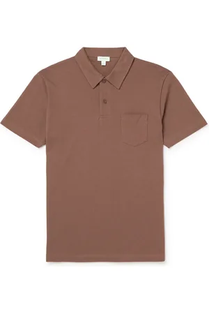 Sunspel Riviera Cotton-Mesh Polo Shirt - Men - - M