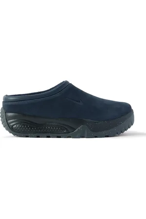 Nike ACG Rufus Leather-Trimmed Suede Slip-On Sneakers - Men - - US 8
