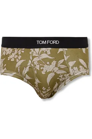 Tom Ford Floral-Print Stretch-Cotton Briefs - Men - - XXL