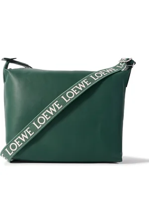 Loewe Cubi Leather Messenger Bag - Men
