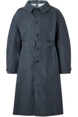 Ghiaia Cashmere Belted Waxed Cotton-Canvas Trench Coat - Men - - XL