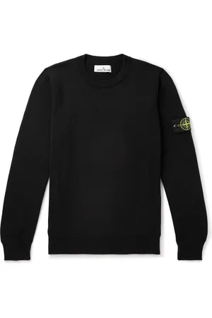 Stone Island Logo-Appliqu??d Cotton Sweater - Men - - XL