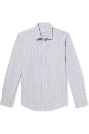 Sunspel Striped Cotton Oxford Shirt - Men - - S